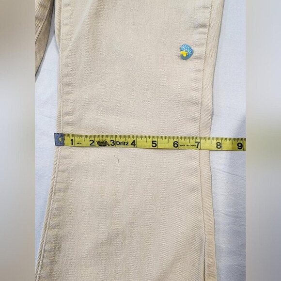 Regeneration Women's Tan Flare Denim Jeans Upcycled, Size 27 - Picture 8 of 8